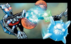 Vamprah launching a Tridax Pod.