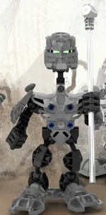 Eclipse attempting to fight the Brotherhood of Makuta before his enslavement.