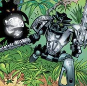 Onua traversing the jungles of Le-Wahi.