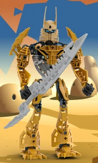 Wira as a Toa of Life.