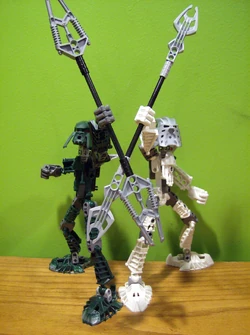 Levuku and Panuko cross staffs in true Awesome fashion