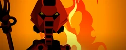Vakama consulting the Sacred Flame