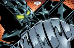 Whenua spotting a Visorak in Metru Nui