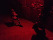 Corduk aiming an Axanar-based firearm at "Alchemist"