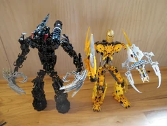 Kraahkatoa compared to Toa Mata Nui