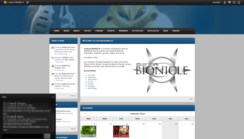 Bionicle website online