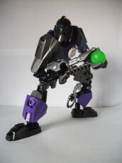 Nick Force is my New Self Moc. I think the purple color suits him well.However, At the time of writing this, Force is now White and Purple, And brandishes a Home made Gatling Machine gun