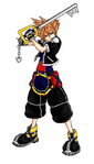 Sora KH2 outfit as an alternate form.