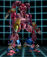 Rahu II's Red Color Scheme (Battle Revolution)