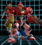 Metal Bear's Red Color Scheme (Battle Revolution)