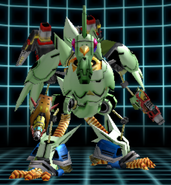 Chickenheart's Green Color Scheme (Battle Revolution)