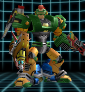 Metal Bear's Original Color Scheme (Battle Revolution)