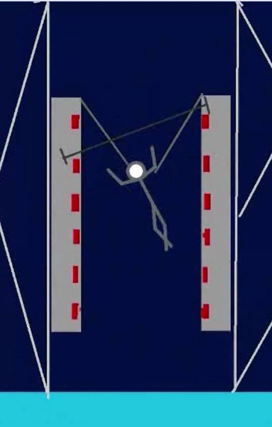 Salmon Ladder (Stickman SASUKE) Custom Sasukepedia Wiki Fandom