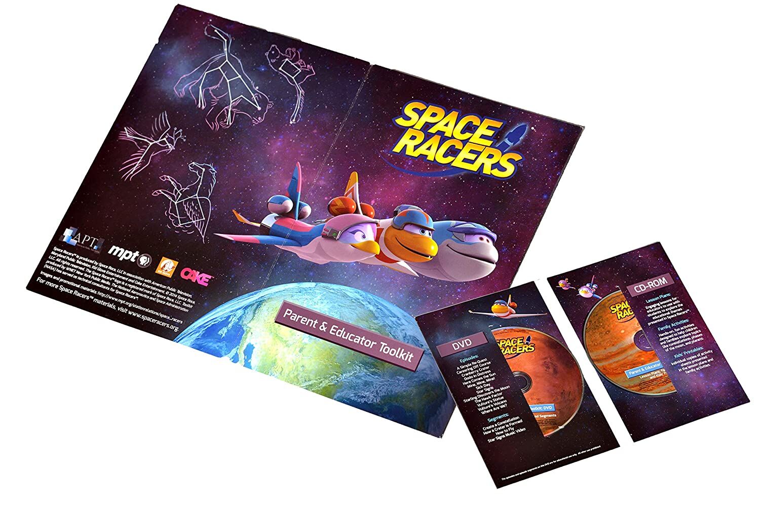 Opening Trailers from Space Racers DVDs (Jomaribryan's
