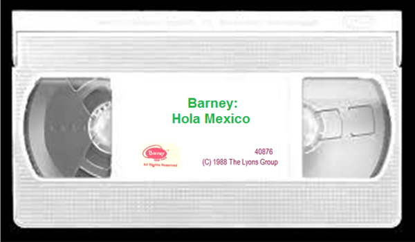 Opening and Closing to Barney: Hola Mexico 1999 VHS | Custom Time Warner  Cable Kids Wiki | Fandom