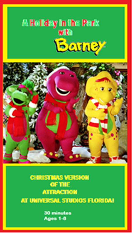 Trailers from Barney: A Holiday in the Park with Barney 1999 VHS 