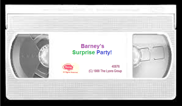 Opening and Closing to Barney's Surprise Party 1997 VHS  Custom Time