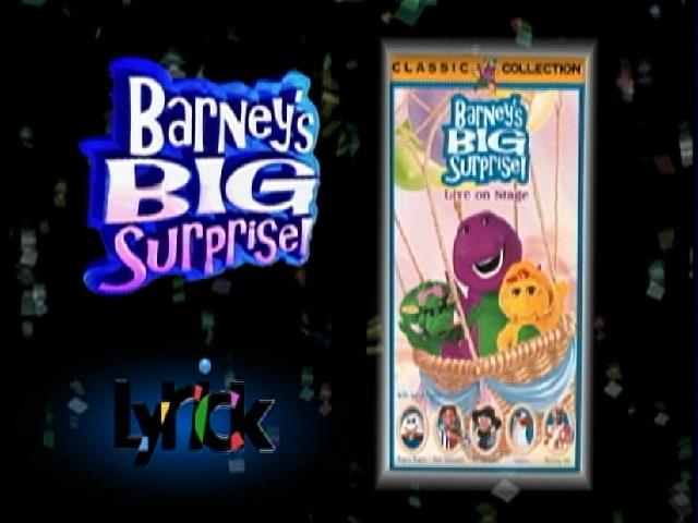 Opening and Closing to Barney's Big Surprise (1999 Paramount Home ...