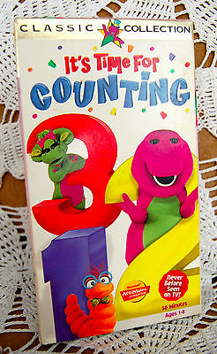 Previews from Barney: It's Time for Counting (VHS and DVD re-releases ...