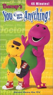 Previews from Barney: You Can Be Anything! (VHS and DVD re