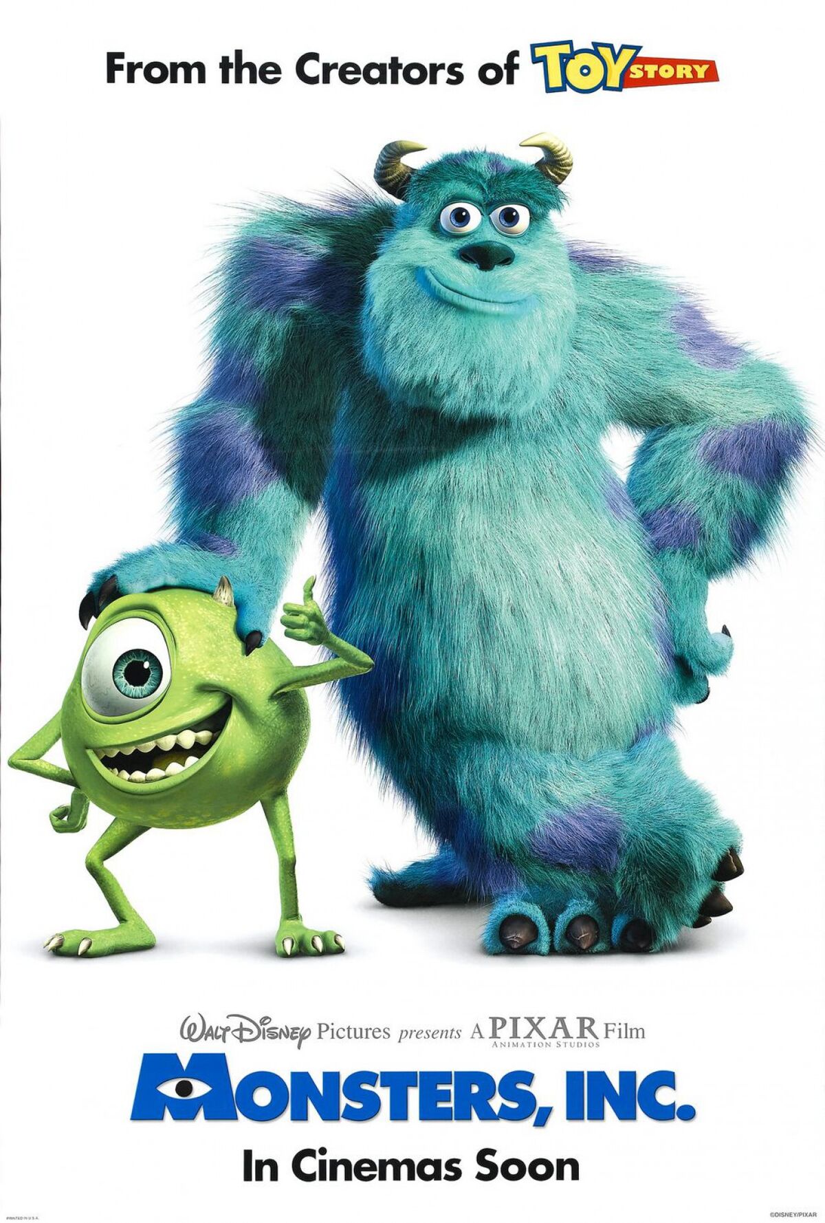 Monsters, Inc. review: Read EW's original 2001 take