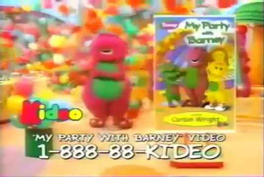 Opening and Closing to Barney: My Party with Barney 1999 VHS 
