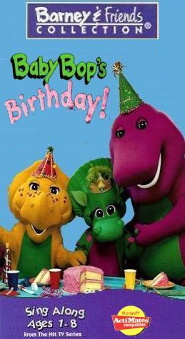 Opening and Closing to Barney: Baby Bop's Birthday 1996 VHS | Custom ...