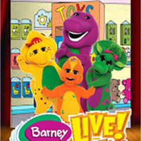 Barney Live The Lets Go Tour Dvd