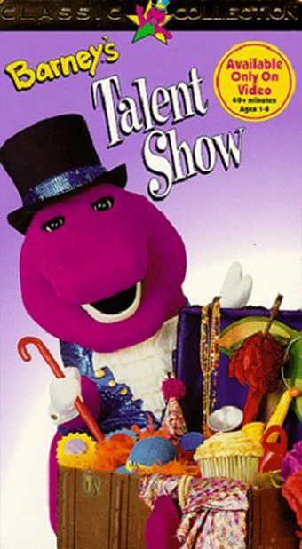 Barney S Talent Show Battybarney2014 S Version Custom Time Warner Cable Kids Wiki Fandom - opening to a roblox christmas 1996 vhs youtube