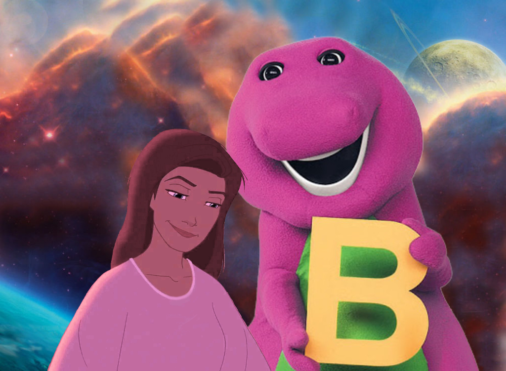 Barney Visits Treasure Planet Battybarney2014s Version Custom Time