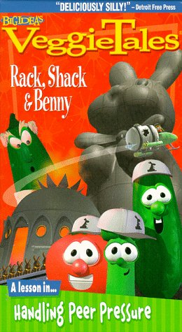 veggietales rack shack and benny trailer