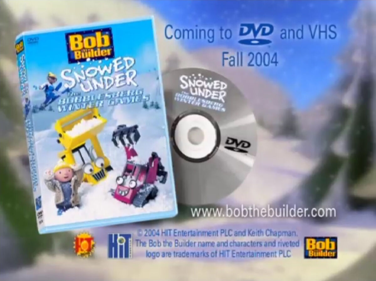 Opening and Closing to Bob the Builder: Snowed Under: The