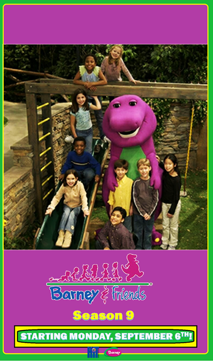 Barney The Dinosaur Bts Season 9 Crew Tribute Custom Time Warner Cable Kids Wiki Fandom