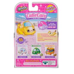  Shopkins Cutie Cars 10 Banana Bumper : Toys & Games