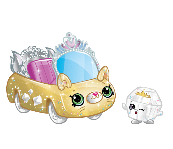 Cutie Car Shopkins Season 1 Single Pack, Royal Roadster (Limited Edition)