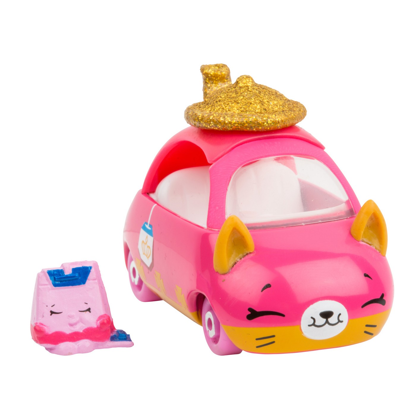 Shopkins Cutie Cars Set Of 3 Peely Apple, Kiwi & Strawberry & Exclusive  Figures