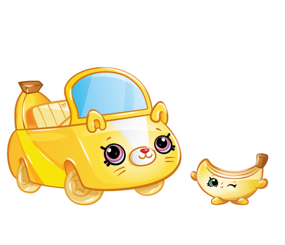 Shopkins Cutie Cars 10 Banana Bumper - Coach P's Universe