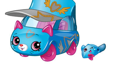 Cutie Car Shopkins Season 1 Single Pack, Royal Roadster (Limited Edition)