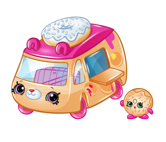 Cutie Car Shopkins Season 2 Single Pack, Rain-Go Cake 