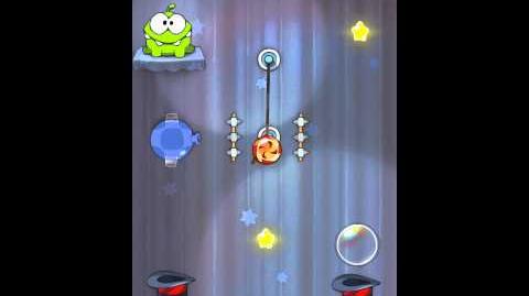 Cut the Rope 4-22 Walkthrough Magic Box