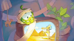 Tutanomnom! I died! Cut The Rope Time Travel Om Nom in Ancient