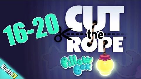 Cut The Rope 16-20 Pillow Box Walkthrough (3 Stars)