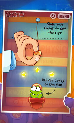 Cut the Rope- Experiments - Superpowers of Om Nom on Vimeo