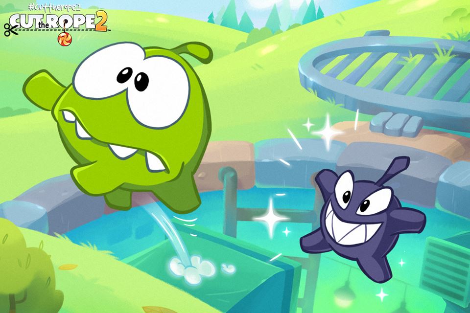 Cut the Rope 2 introduces fun new friends but feeds Om Nom the