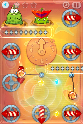 Cut the Rope: Experiments -- Superpowers of Om Nom 