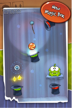 Cut the Rope Magic Box Level 22 (3 Stars) 