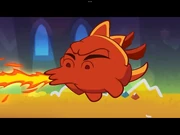 Dragon breathing fire