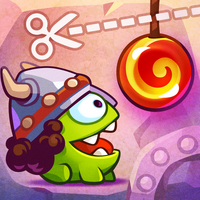 London, United Kingdom - October 11, 2018: Close-up of the Cut the Rope:  Experiments HD ™ icon from ZeptoLab UK Limited on an iPhone Stock Photo -  Alamy