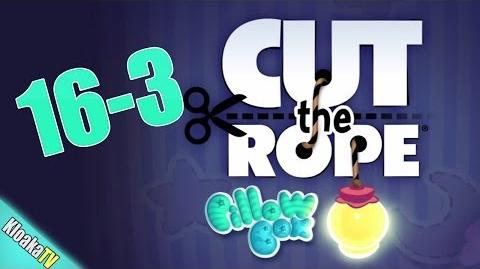 Cut The Rope 16-3 Pillow Box Walkthrough (3 Stars)