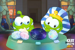 Cut the Rope Magic GOLD - Ancient Library Ghost Om Nom 
